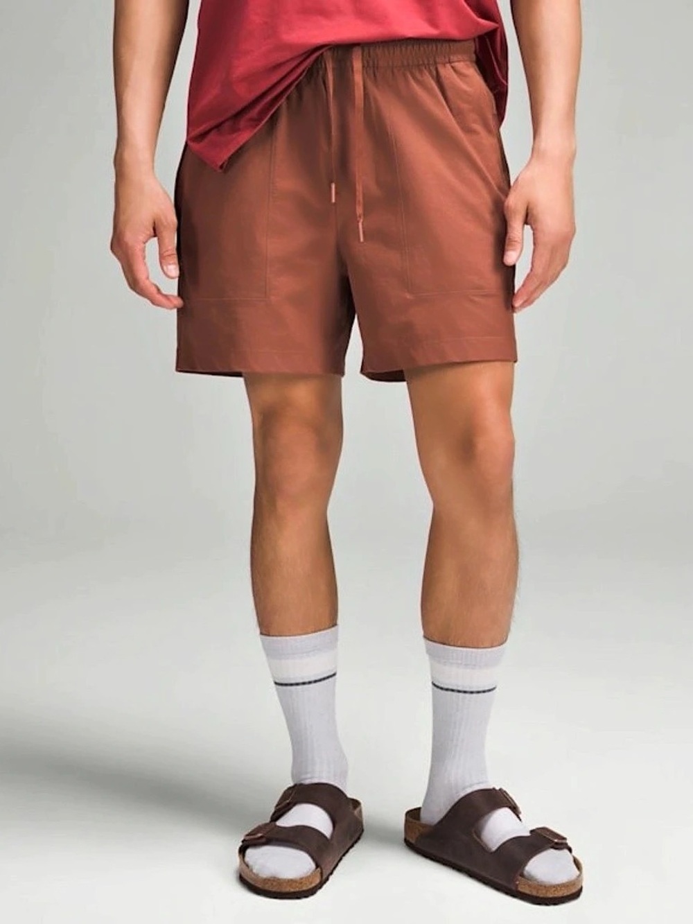 lululemon Bowline Shorts Athletic Shorts in Brown XL Like New